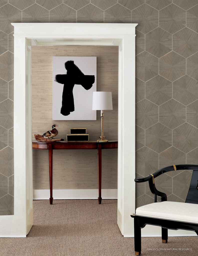York Wallcovering Wood Veener