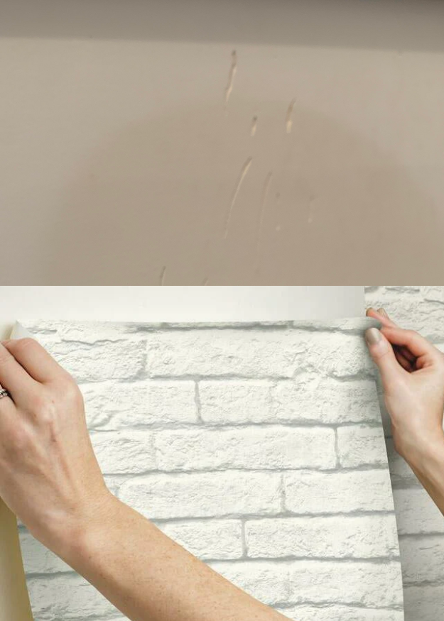 Cover Marks Brick And Mortar Premium Peel + Stick Wallpaper
