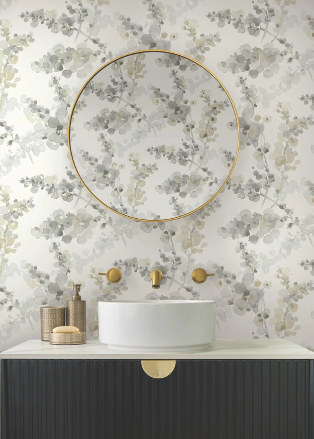 Durable Blossom Fling Premium Peel + Stick Wallpaper