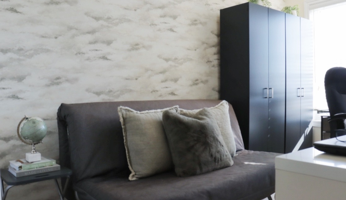 Graysofa Home Office Cloud Wallpaper Burlington