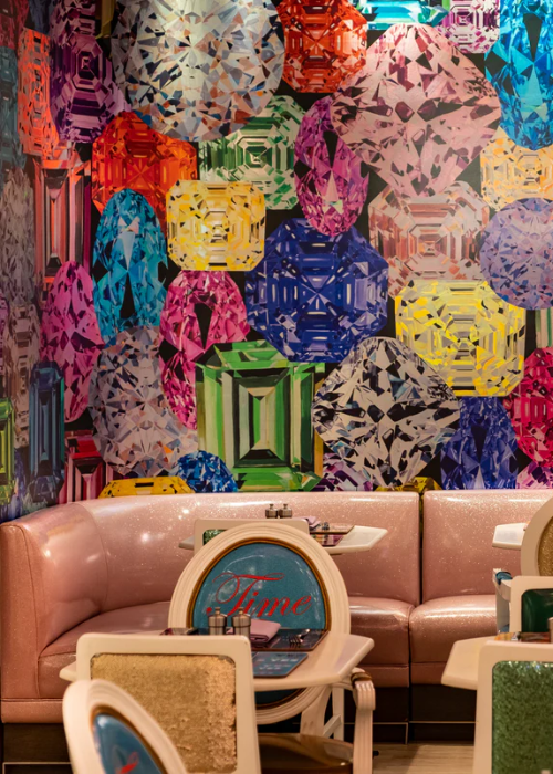 Cafe Wallpaper Gem Bold