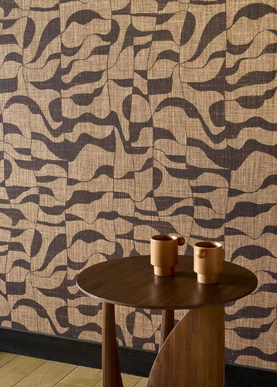 Mimicking Woven Fibers – Brown& Tan