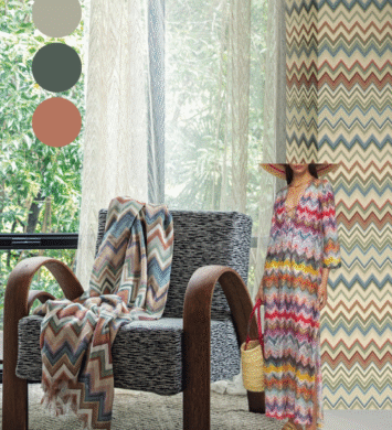 When Fashion Becomes Wall Art: The Missoni Pattern That Changed Interiors